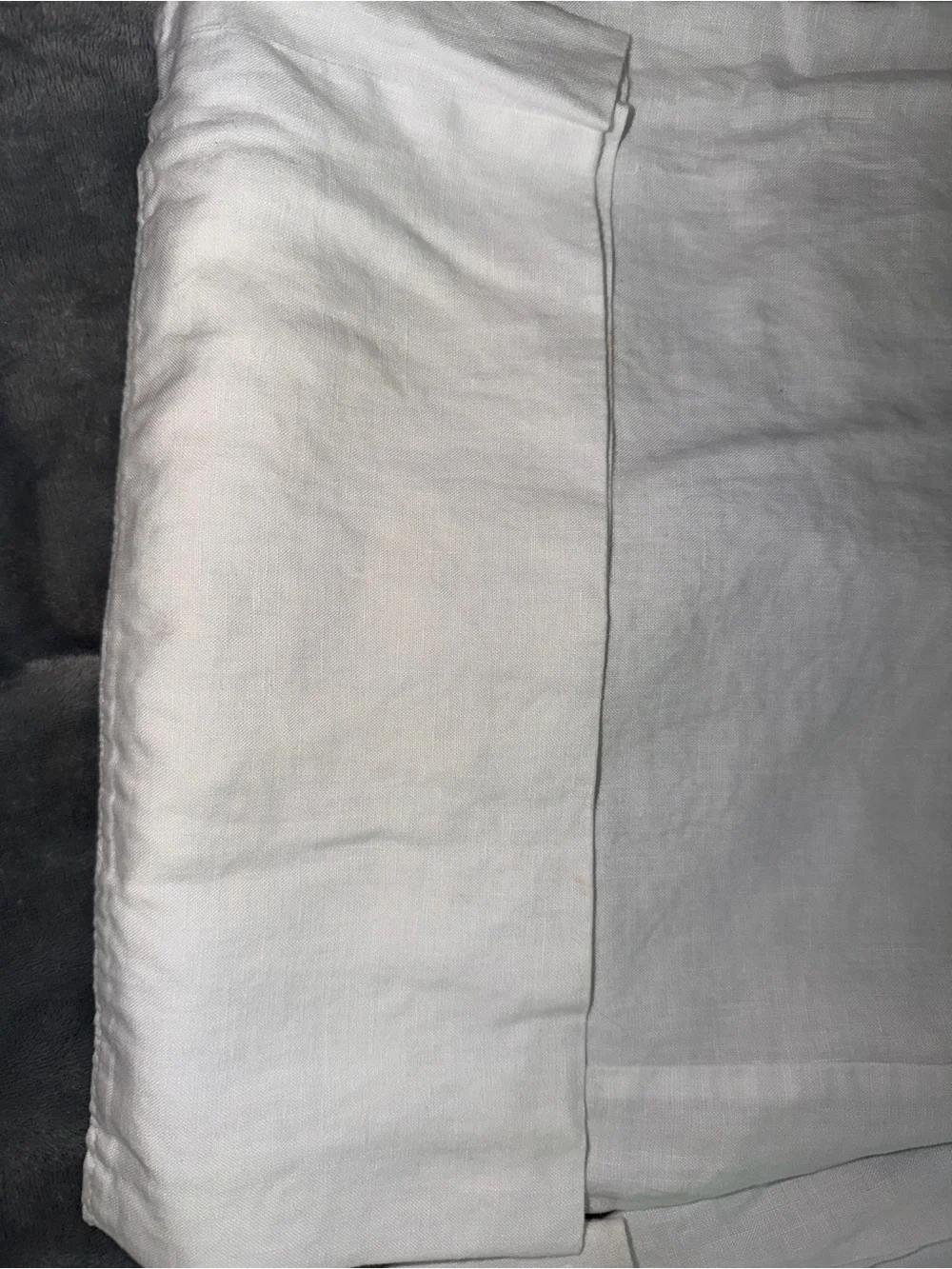 Zara wide leg linen pants